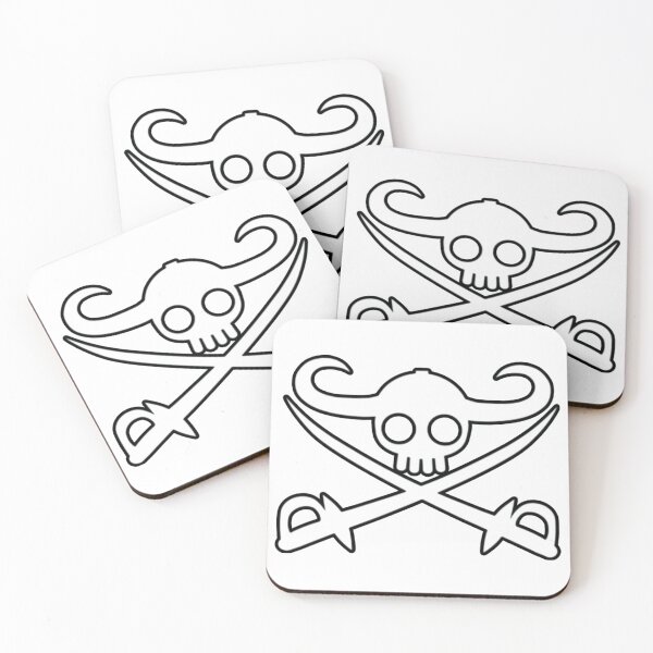 Item preview, Anime Pirate Flag Design – Giant Warrior Pirates Skull Emblem designed and sold by AbnormalAdorn.