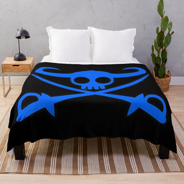 Item preview, Anime Pirate Jolly Roger Flag Design – Giant Warrior Pirates Skull Emblem designed and sold by AbnormalAdorn.