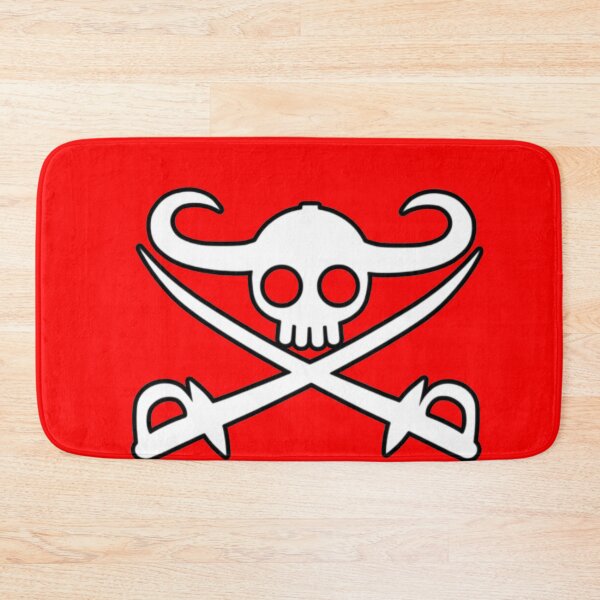 Item preview, Anime Pirate Flag Design – Giant Warrior Pirates Skull Emblem designed and sold by AbnormalAdorn.