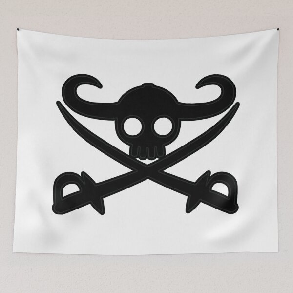 Item preview, Anime Jolly Roger – Giant Warrior Pirates Skull Emblem designed and sold by AbnormalAdorn.