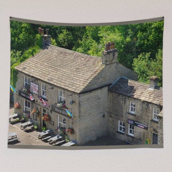 Item preview, Rock Inn Pub Brockholes designed and sold by Alisonchambers2.