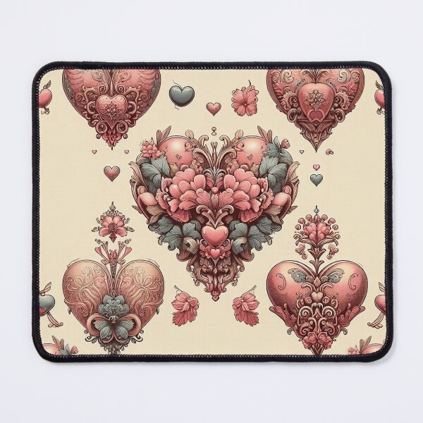 Item preview, Corazones Victoriano Favorito, amor, me gusta, Flores, Adornado Vintage Antiguo Difunde el amor designed and sold by TheTimeTaxi.