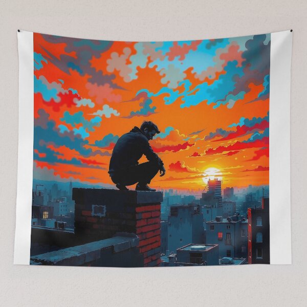 Item preview, Golden Hour Brick Reverie designed and sold by PanoramaPrints.