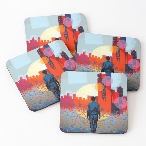 Item preview, Crimson Embrace of Dusk designed and sold by PanoramaPrints.