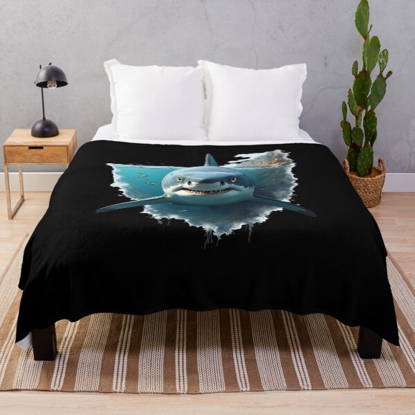 Item preview, SHARK at coastal waters marine life protect oceans huge predator fish design designed and sold by Jt41.