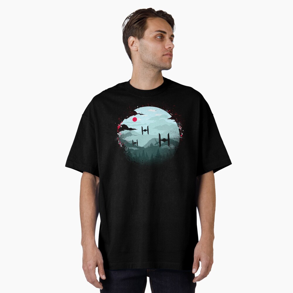 Vista previa del artículo con la obra «Camiseta oversize», diseñado y vendido por howardlyonart.