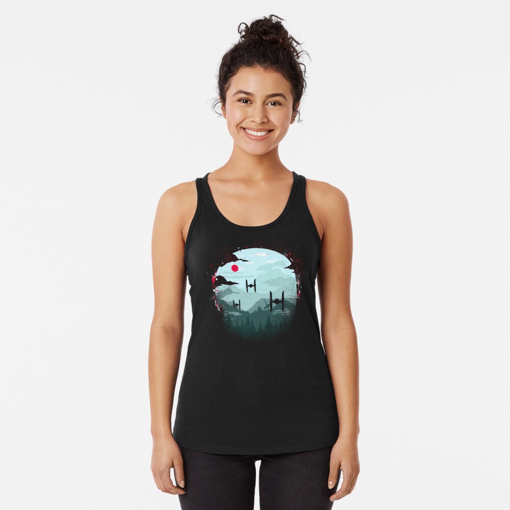 Vista previa del artículo con la obra «Camiseta con espalda nadadora», diseñado y vendido por howardlyonart.