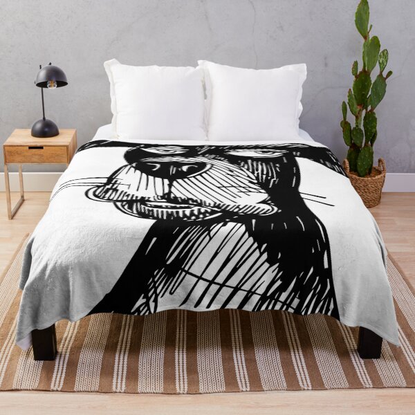 Item preview, Rottweiler Dog Art - Funny Gifts for Dog Lovers designed and sold by House Of Roza.