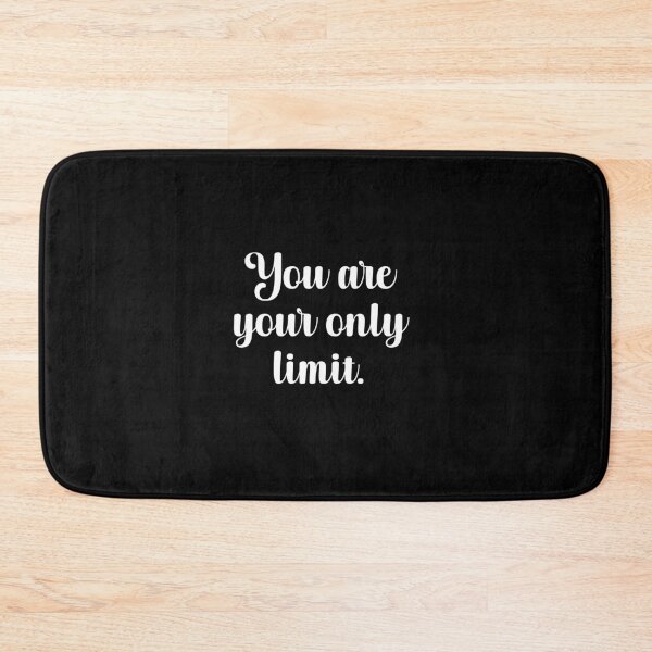 Item preview, You Are Your Only Limit designed and sold by PrintsByFrank.