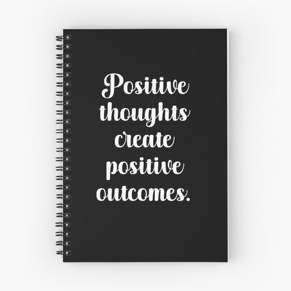 Item preview, Postive Thoughts Create Postive Outcomes designed and sold by PrintsByFrank.
