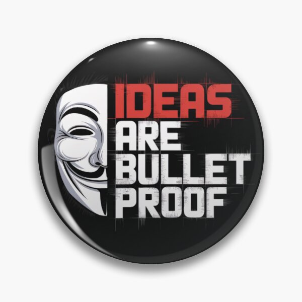 Item preview, Ideas are bullet proof designed and sold by BugiDesignArt.