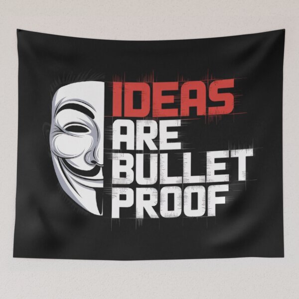 Item preview, Ideas are bullet proof designed and sold by BugiDesignArt.