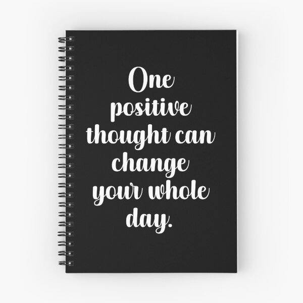 Item preview, One Positive Thought Can Change Your Whole Day designed and sold by PrintsByFrank.