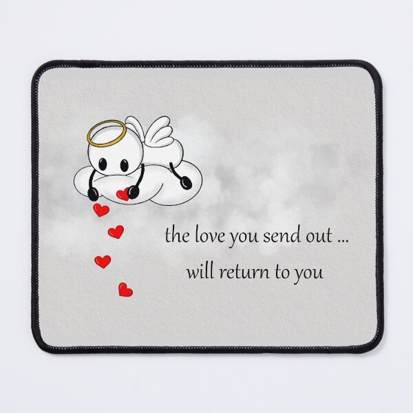 Item preview, cute angel spreading love designed and sold by Pezi-Creation.