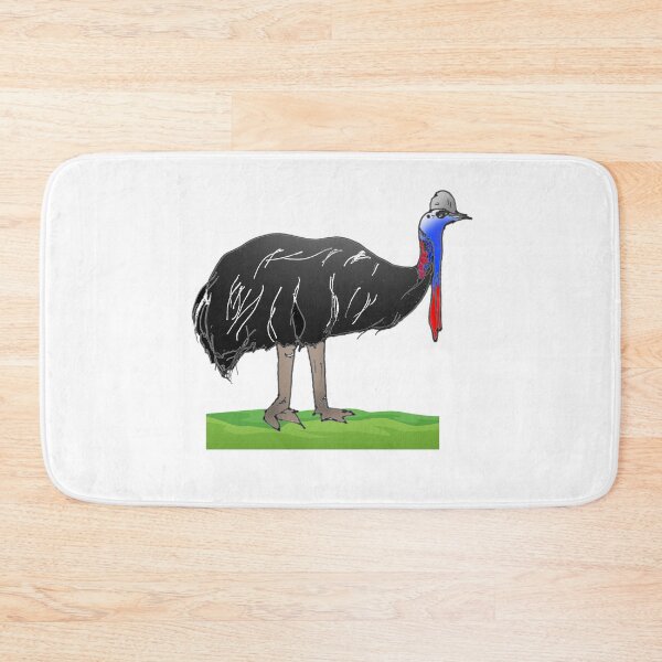 Item preview, Cassowary lover flightless dino bird exotic bird ornithologists designed and sold by Artstastic.