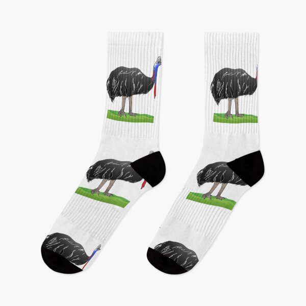 Item preview, Cassowary lover flightless dino bird exotic bird ornithologists designed and sold by Artstastic.
