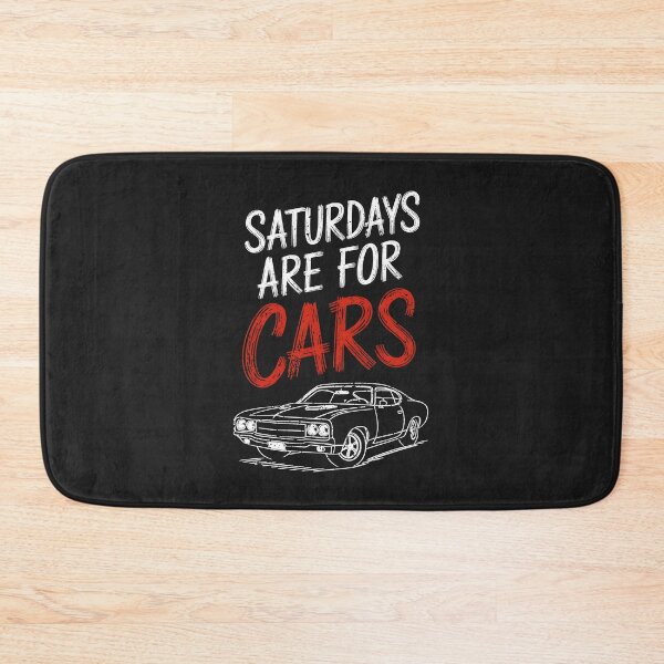 Item preview, Saturdays Are For Cars  designed and sold by CreepyCornerArt.