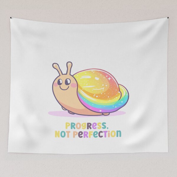 Item preview,  Mental Health Awareness - Progress, Not Perfection designed and sold by PrintsByFrank.