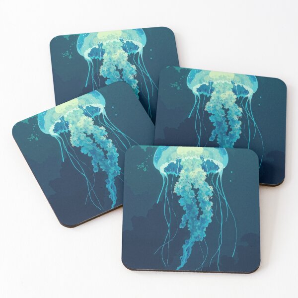 Item preview, Luminescent lullaby drifting jellyfish designed and sold by MadeByHaresShop.