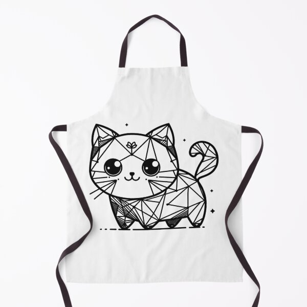 Item preview, Cute Geo Cat, Cat lover, lonely cat, Cat mom, Animal lover, Cat dad designed and sold by WorlDigitalArts.