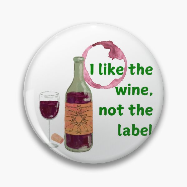 Item preview, I like the Wine not the Label designed and sold by GrahamBaxter.