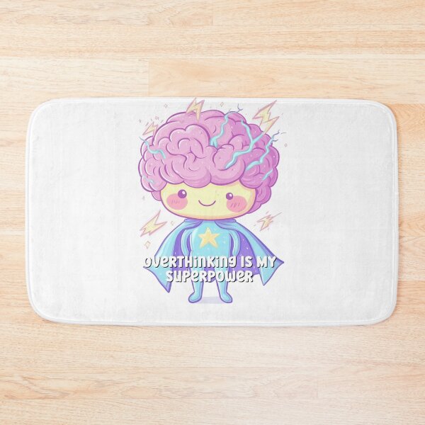 Item preview, Mental Health Awareness - Overthinking Is My Superpower designed and sold by PrintsByFrank.