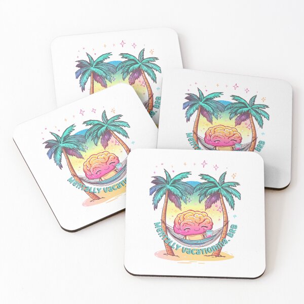 Item preview, Mental Health Awareness - Mentally Vacationing, BRB designed and sold by PrintsByFrank.