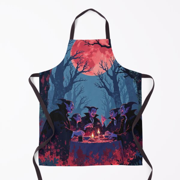 Item preview, Moonlit carnage vampire revelry amidst the twisted forest designed and sold by MadeByHaresShop.