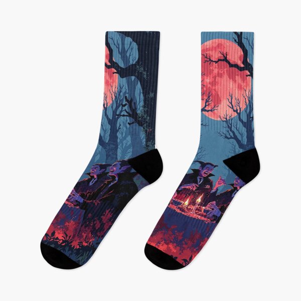 Item preview, Moonlit carnage vampire revelry amidst the twisted forest designed and sold by MadeByHaresShop.