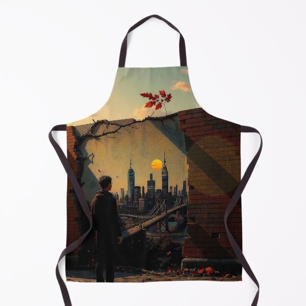 Item preview, Golden Hour City Tapestry designed and sold by PanoramaPrints.