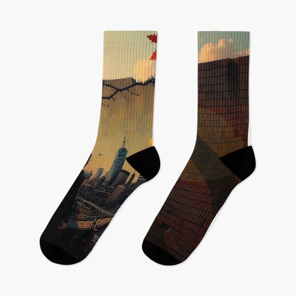 Item preview, Golden Hour City Tapestry designed and sold by PanoramaPrints.