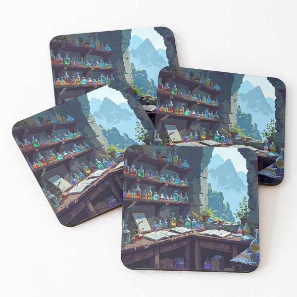 Item preview, Mystic tower alchemists sanctuary designed and sold by MadeByHaresShop.