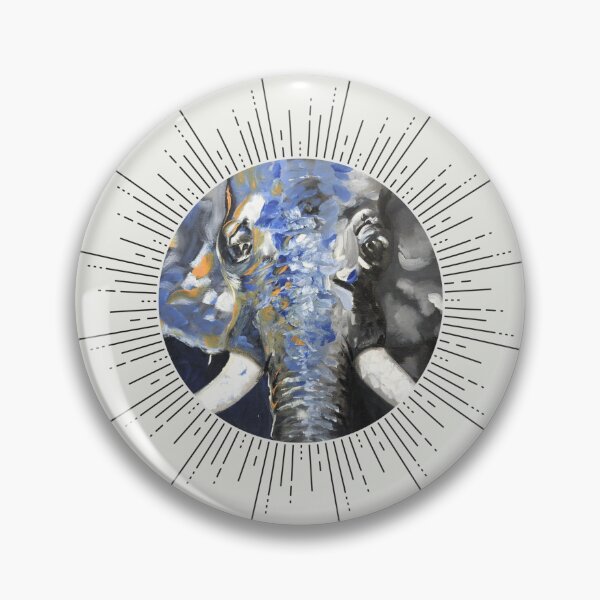 Artikelvorschau, Ein bunter Elefant entworfen und verkauft von FernolinoDesign.