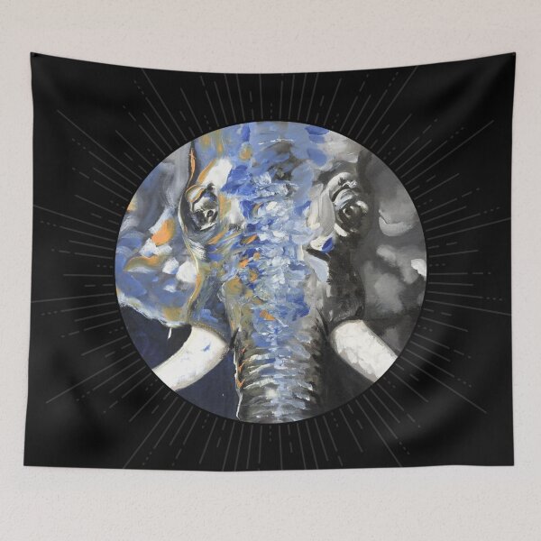 Item preview, A colorful elephant designed and sold by FernolinoDesign.