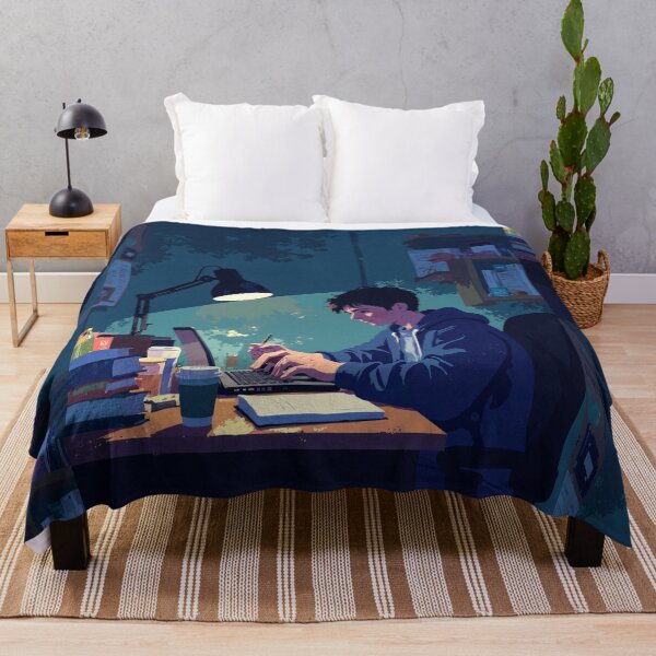 Item preview, Flickering focus latenight study sessions designed and sold by MadeByHaresShop.