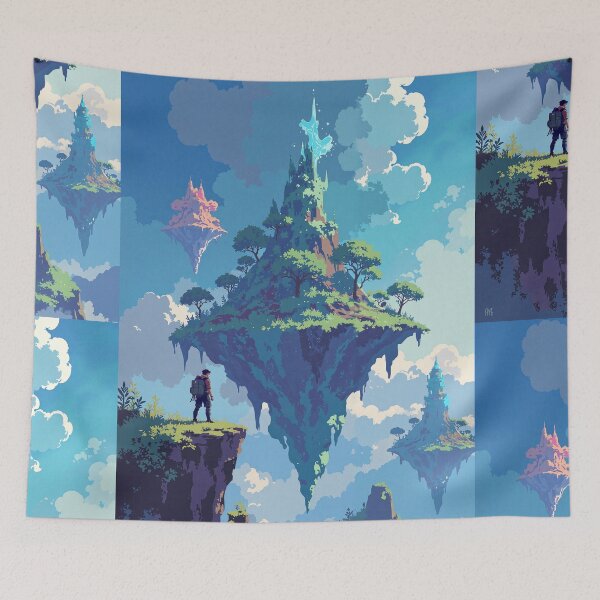 Item preview, Voyagers vista drifting archipelago designed and sold by MadeByHaresShop.
