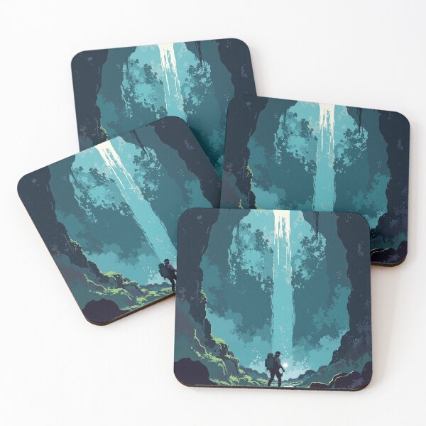 Item preview, Echoes of the abyss journey into darkness designed and sold by MadeByHaresShop.