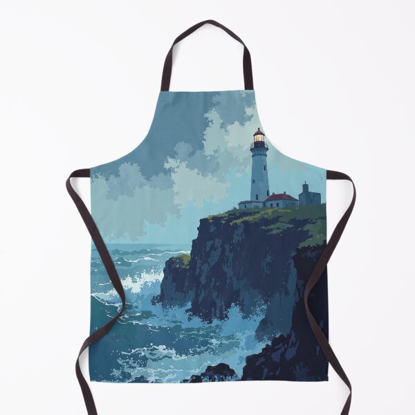 Item preview, Isolated guardian wracked lighthouse designed and sold by MadeByHaresShop.