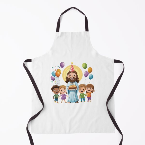 Item preview, Jesus Christ with children Illustration | Happy Birthday Jesus designed and sold by CrossCrafted.