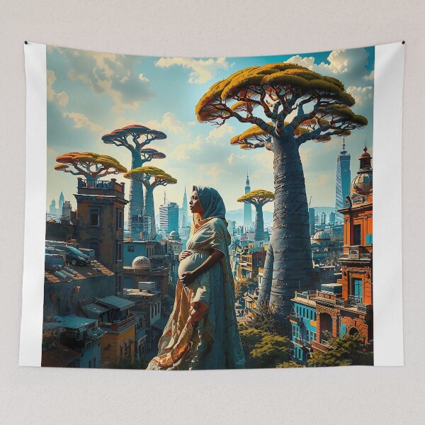 Item preview, Ghostly City Dreamscape designed and sold by PanoramaPrints.