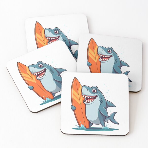 Item preview, Funny shark stickers for phone designed and sold by bemolos101.
