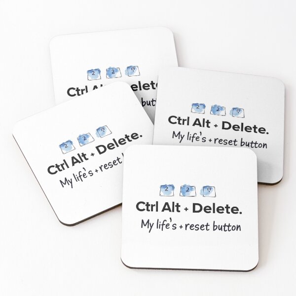 Item preview, technology quotes: ctrl alt + delete my life + reset button designed and sold by venavar.