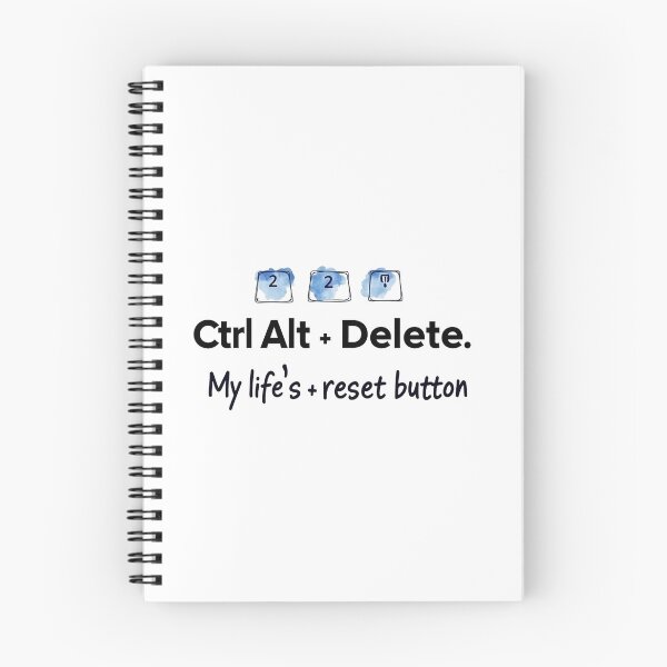 Item preview, technology quotes: ctrl alt + delete my life + reset button designed and sold by venavar.