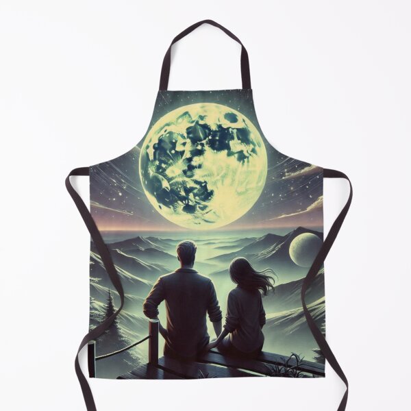 Item preview, Full Moon Romance: A Celestial Love Under the Night Sky designed and sold by choder61.