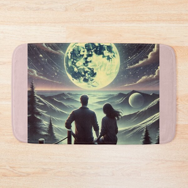 Item preview, Full Moon Romance: A Celestial Love Under the Night Sky designed and sold by choder61.