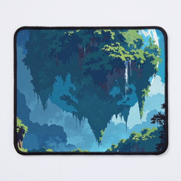 Item preview, Luminous oasis the floating jungle planet designed and sold by ShroomForge.
