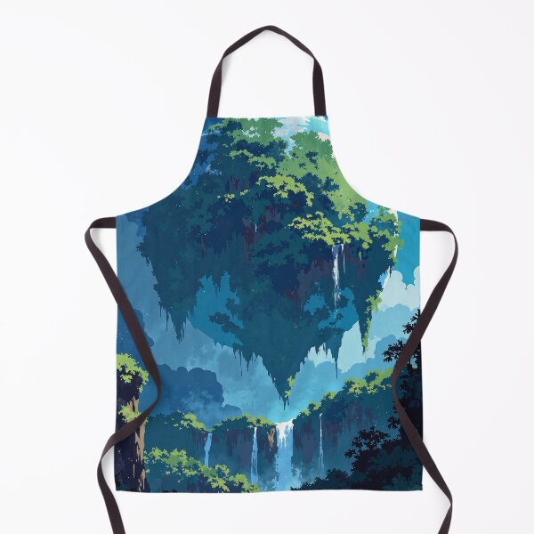 Item preview, Luminous oasis the floating jungle planet designed and sold by ShroomForge.