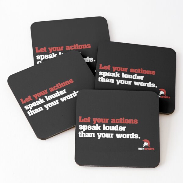 Item preview, Iron Sparta: Let your actions speak louder than your words. designed and sold by IronSparta.