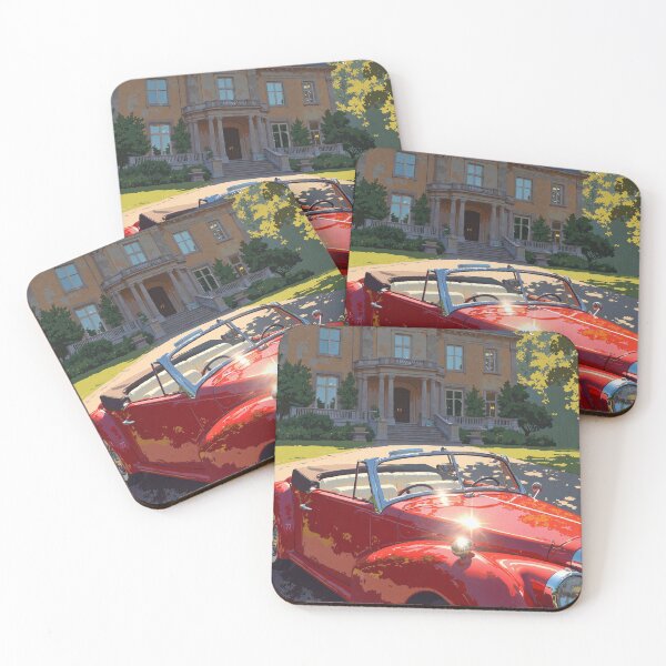Item preview, Glamourous sunset carriage grandeur at dusk designed and sold by ShroomForge.