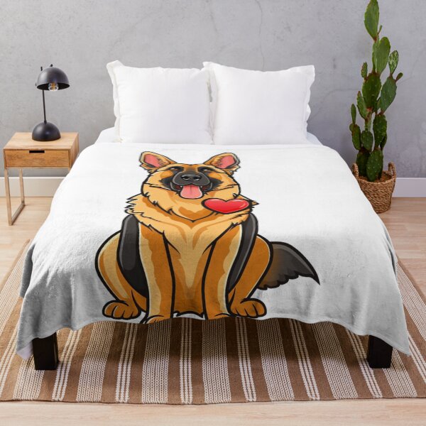 Item preview, Heartfelt German Shepherd designed and sold by PrintsByFrank.
